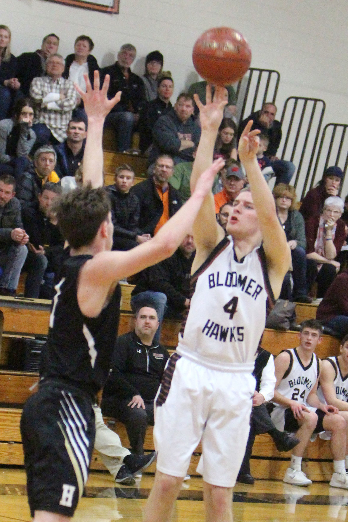 Hayward at Bloomer boys basketball 3-1-19